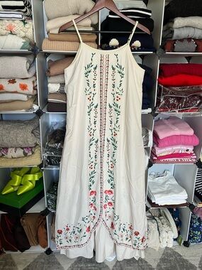 NWOT Flowy Layered Maxi Dress